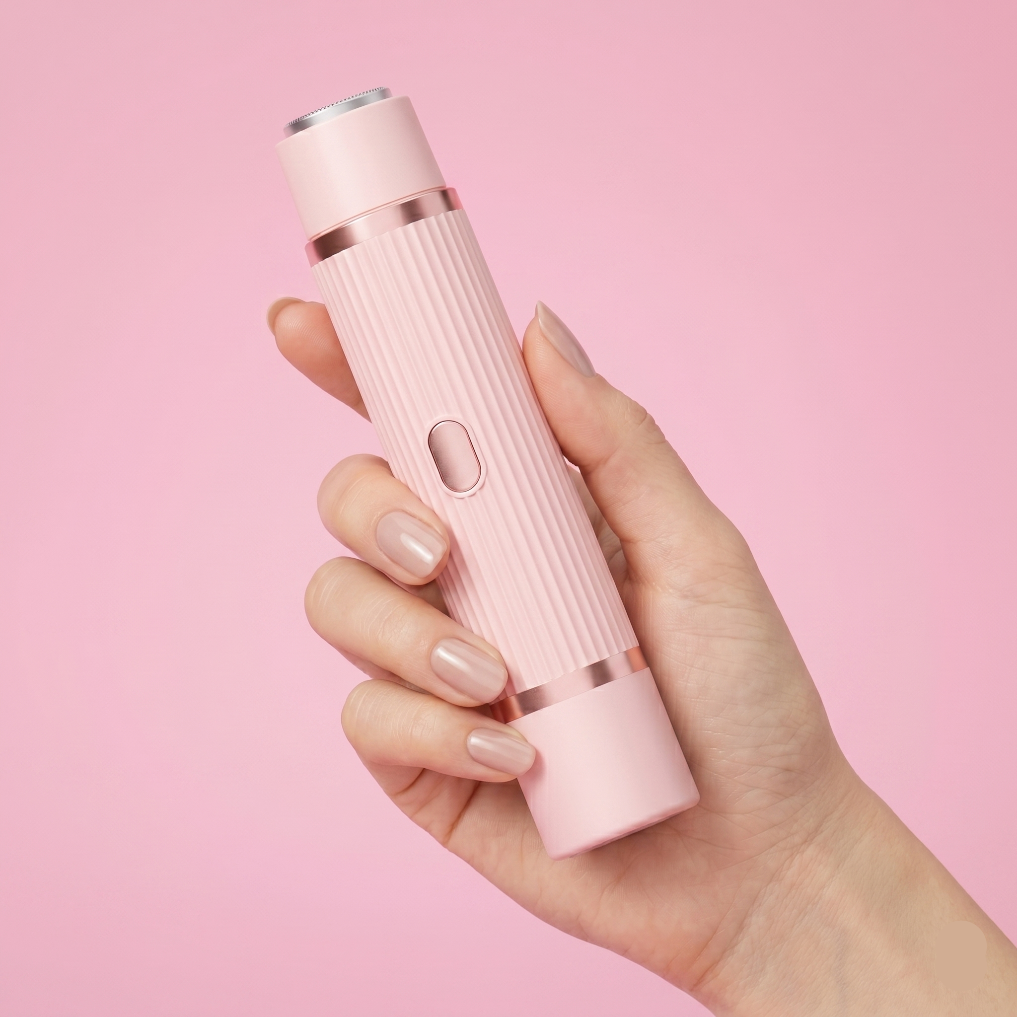 AuraSmooth™-Depilador Elétrico Recarregável com Navalha Dupla e Tecnologia Indolor para Pele Sensível