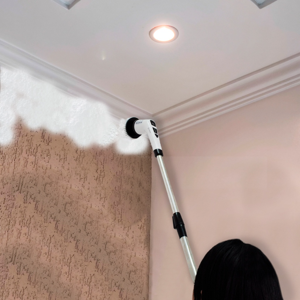 VersaClean Pro 9 – Escova Elétrica Rotativa Multifuncional Sem Fio
